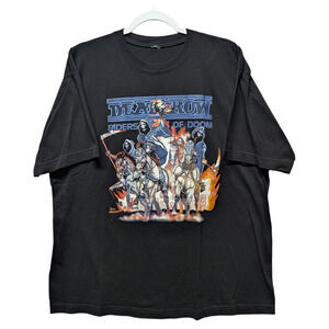 Mid 2000's Deathrow Riders of Doom Metal T Shirt